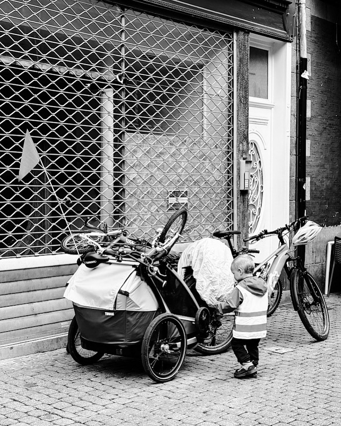 namur sécurité enfant vélo cariole