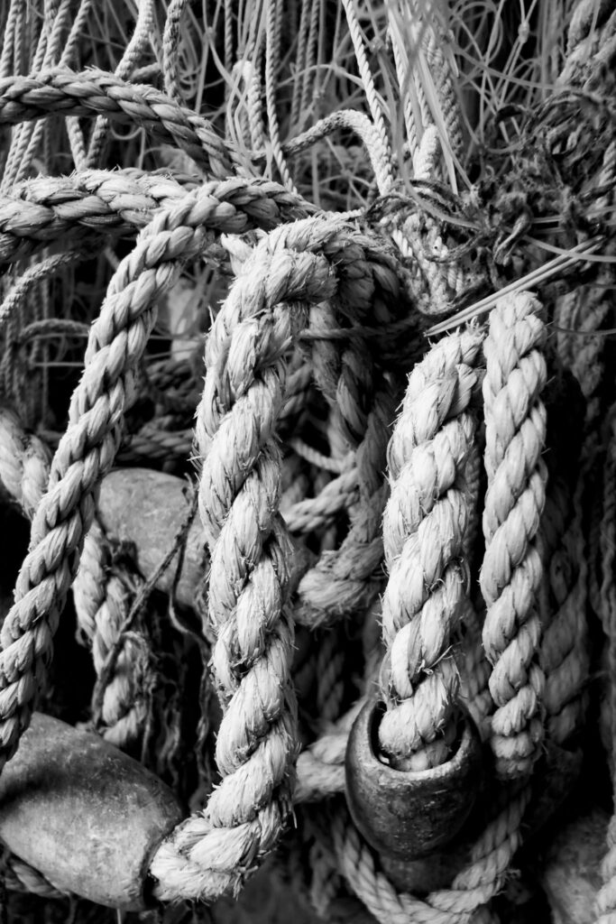 Photo filet de pêche vacances