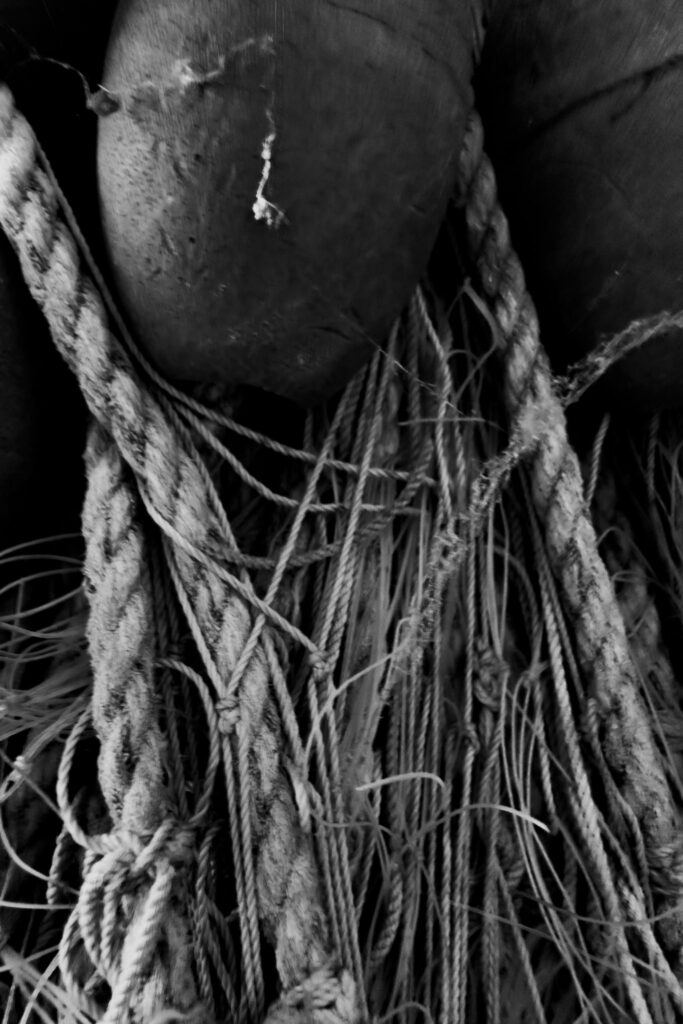 Photo filet de pêche vacances