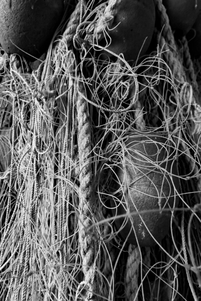 Photo filet de pêche vacances