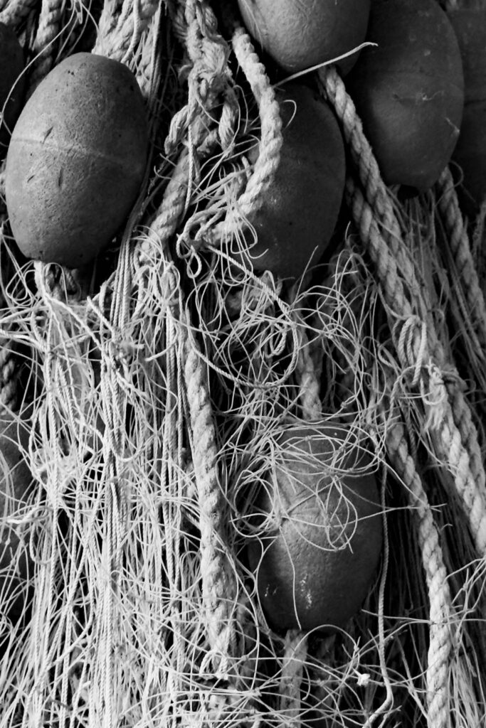 Photo filet de pêche vacances