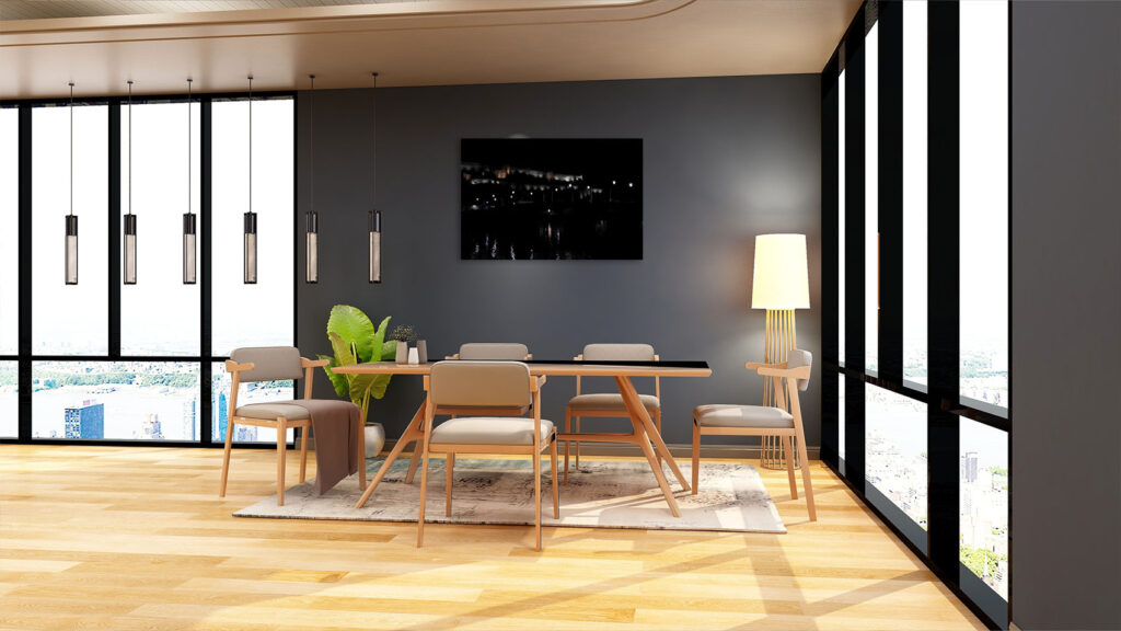 mockup photos sur la Citadelle de Namur éclairée, depuis le boulevard de la Meuse réalisée par Valérie Decock de l'atelier VADE